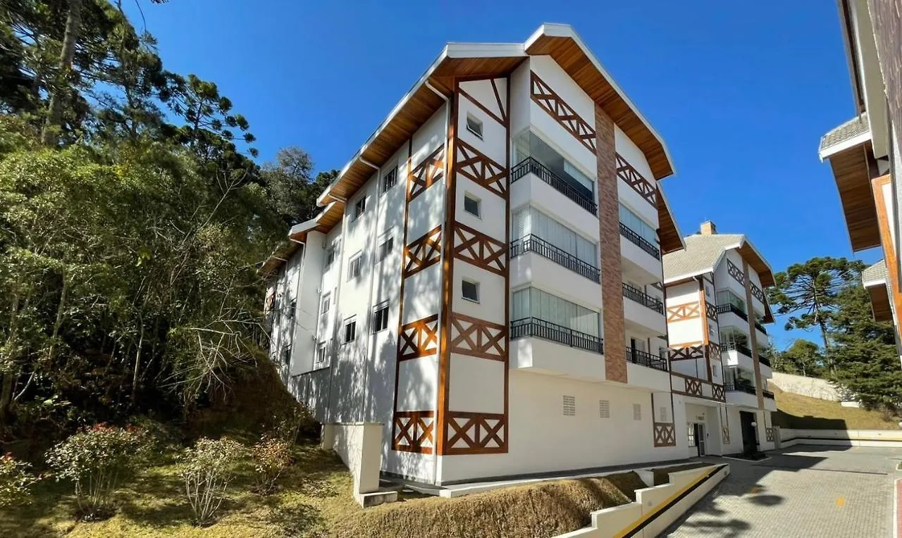 Oasis em Campos: Charmoso Apartamento com Vista para Fonte Simão Campos do Jordao Apartment