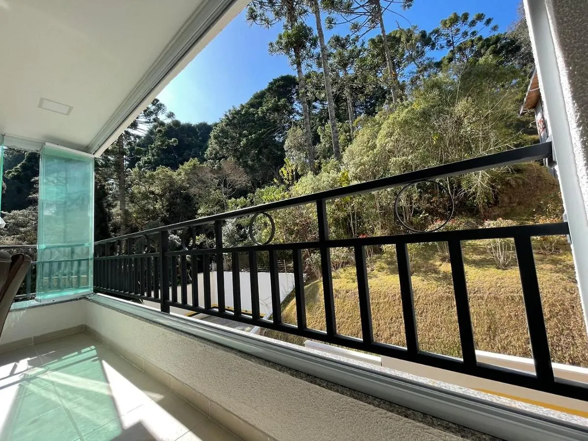 Oasis em Campos: Charmoso Apartamento com Vista para Fonte Simão Campos do Jordao