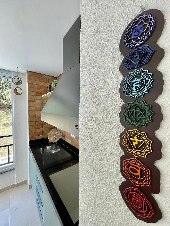 Oasis em Campos: Charmoso Apartamento com Vista para Fonte Simão Campos do Jordao
