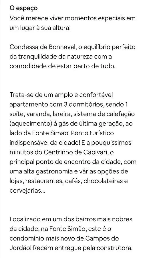 Apartment Oasis em Campos: Charmoso Apartamento com Vista para Fonte Simão Campos do Jordao